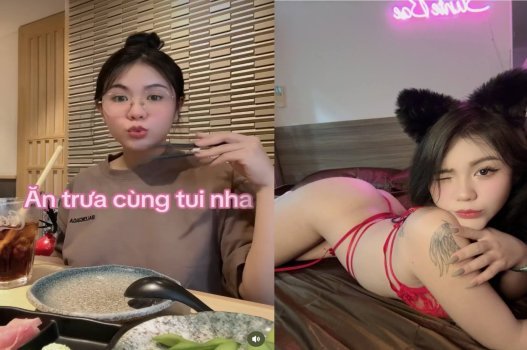 Em hot girl dâm đãng hay móc bím